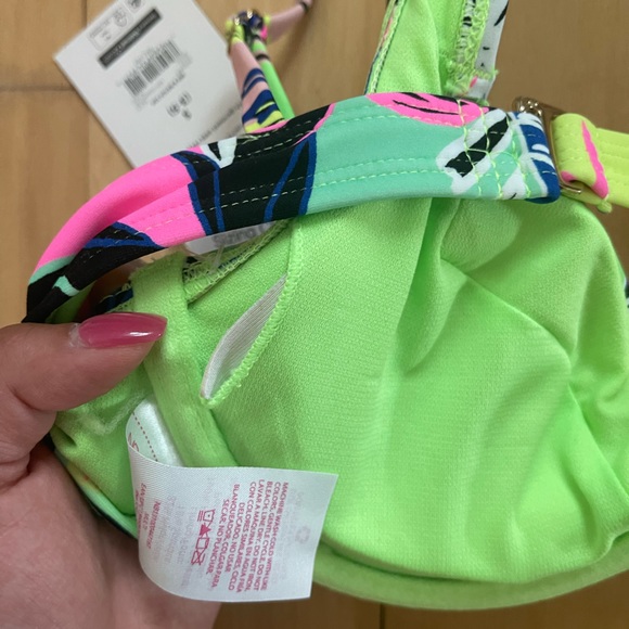 SWIM | Colorful Bikini Swim Top - Picture 4 of 5